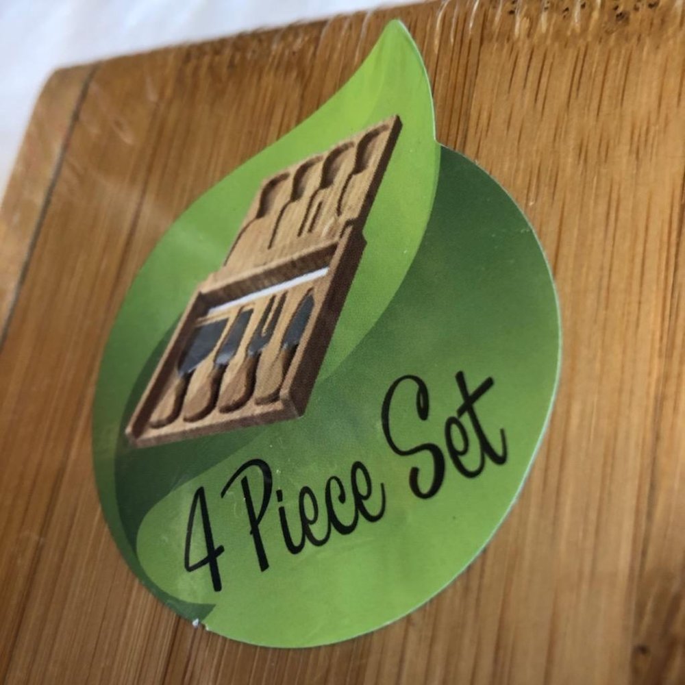 Home Collections Bamboo Cheese Set - Picture 3 of 3